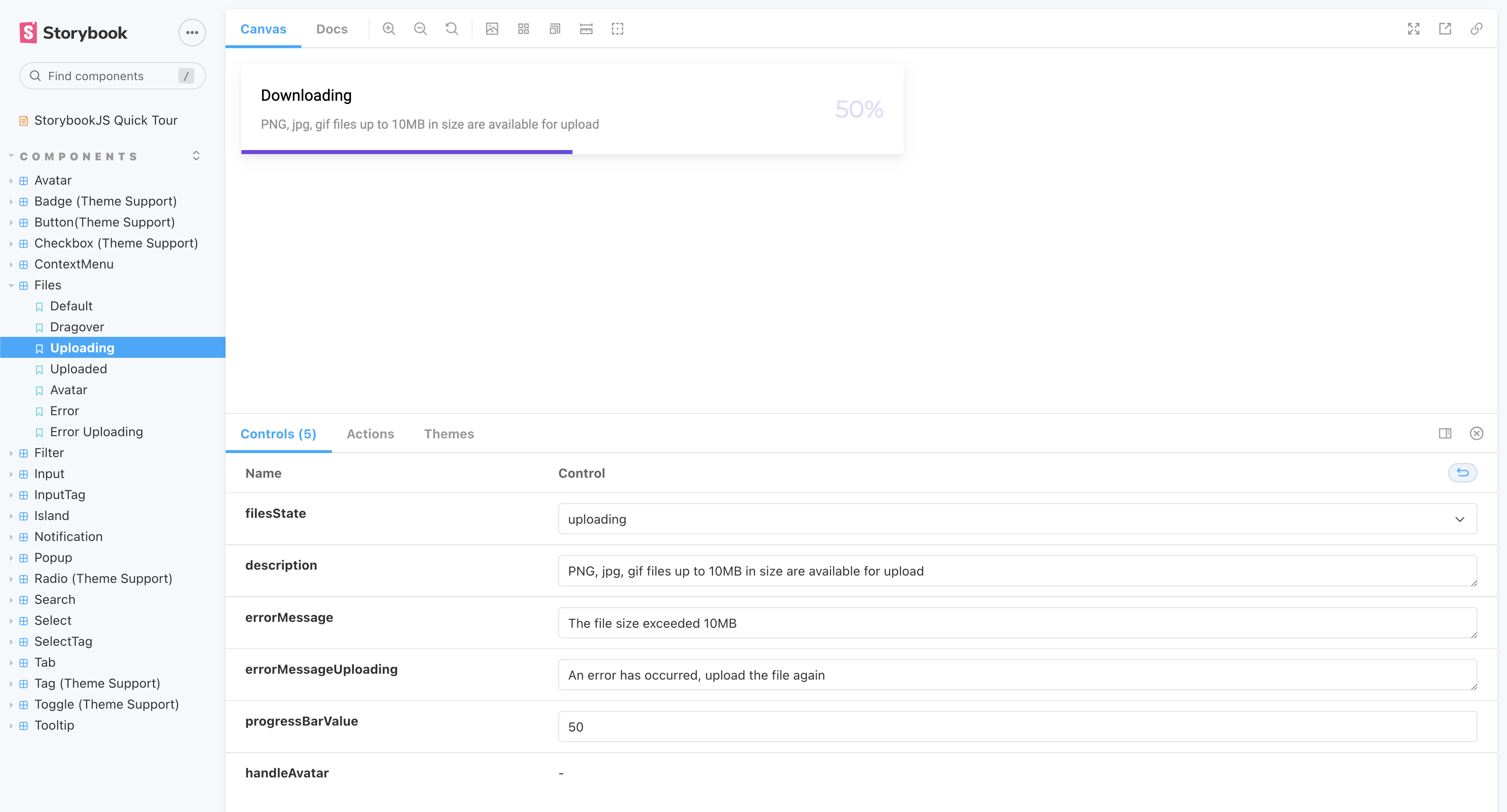 Image of Storybook React UI Kit